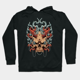 Smoky Skull Hoodie